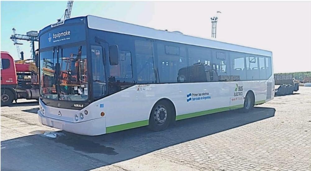 El bus eléctrico de Agrale regresó a Mercedes