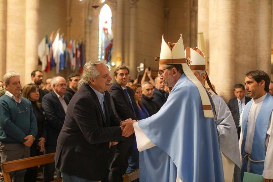El arzobispo Jorge Scheinig "se disculpó" por la misa de Luján: “Metí la pata, todo fue muy rápido”