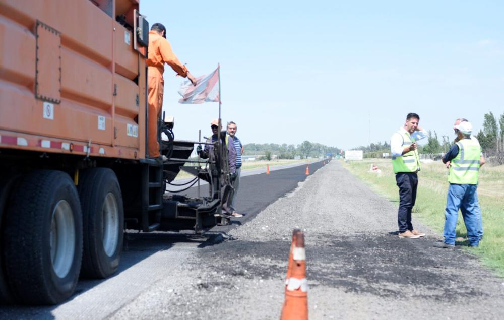 Obras y trabajos de mantenimiento para la Ruta Nacional 5