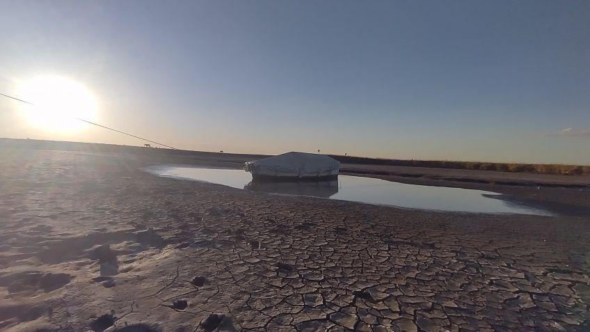 Laguna Indio Muerto | La sequía produce una situación gravísima
