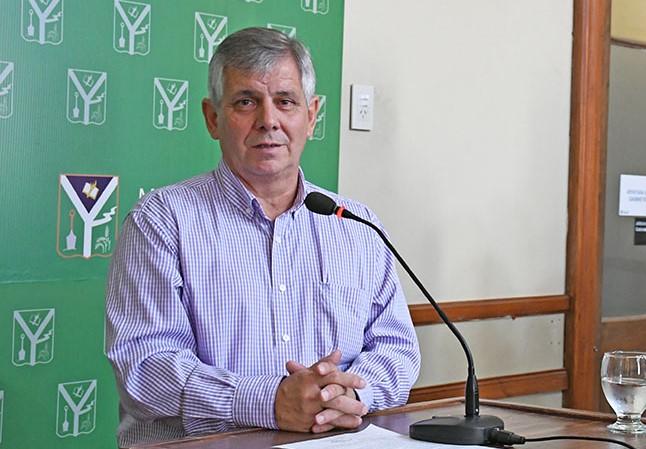 El intendente Guillermo Britos hará uso de su licencia hasta el 31 de marzo inclusive
