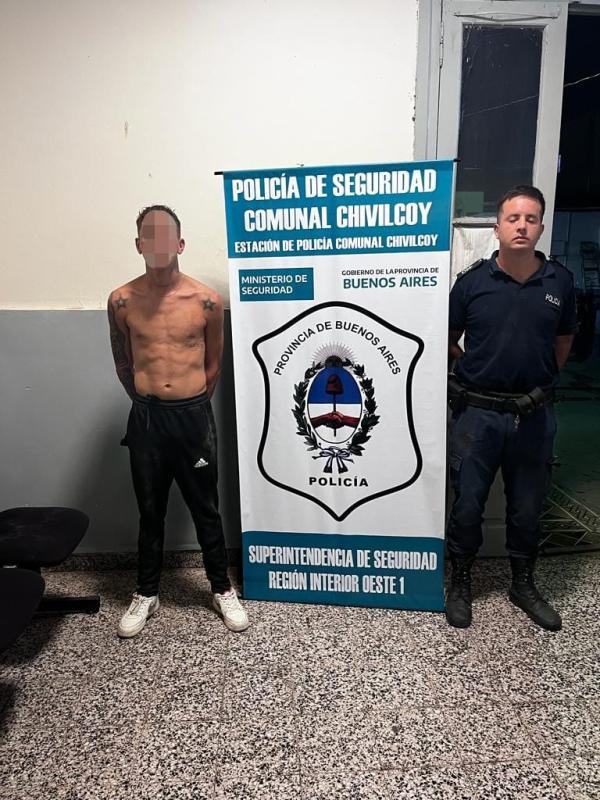 Joven del conurbano detenido en nuestra ciudad con un arma de fuego