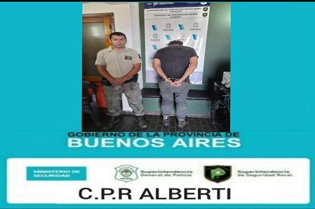 Huyó de la ley pero terminó detenido