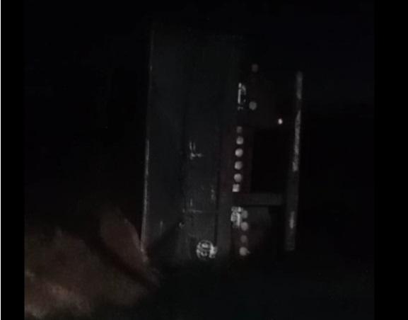 Volcó camión en Ruta 51 que transportaba arena