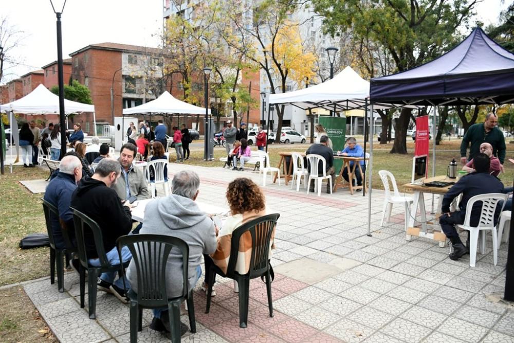 Vecinos fueron atendidos por el Intendente