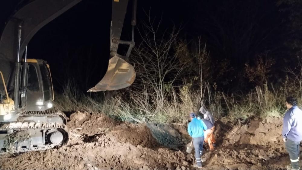 Se restableció servicio eléctrico en Rawson y Castilla