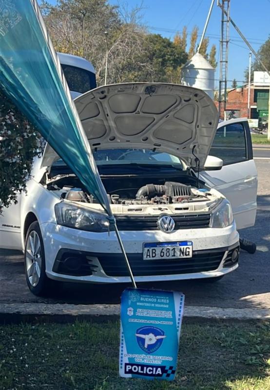 Dos jóvenes que evadieron un control policial fueron interceptados en Chivilcoy