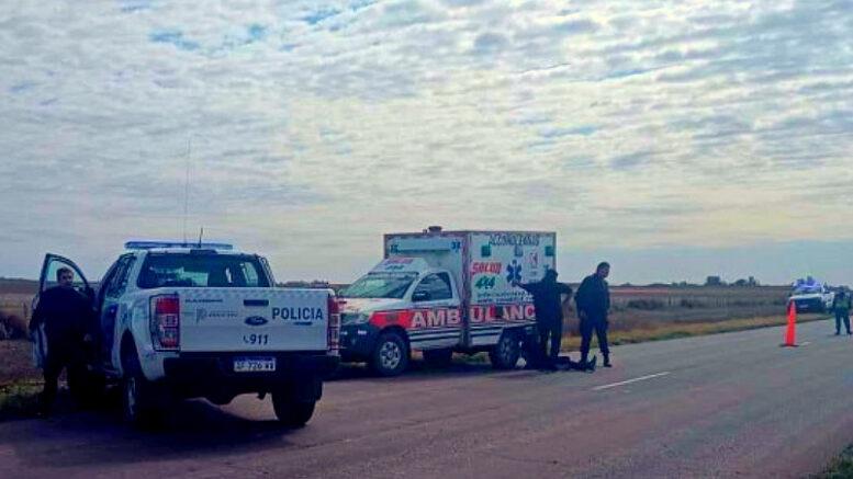 Discutió con sus compañeros, robó una ambulancia y lo atraparon en Ruta 5