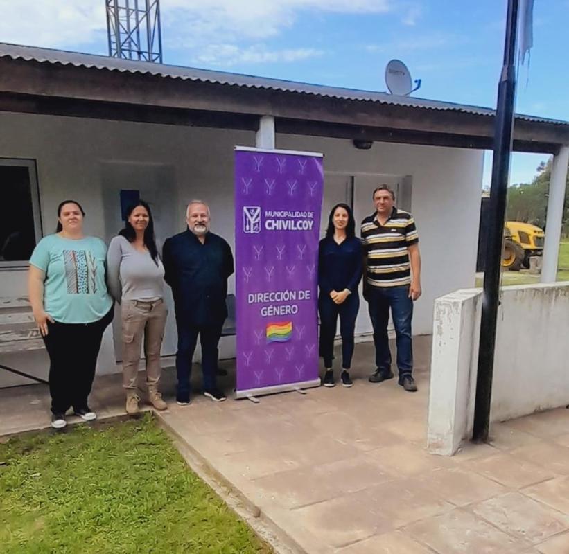 El programa de prevención "Acercándonos" visitó Emilio Ayarza y Palemón Huergo