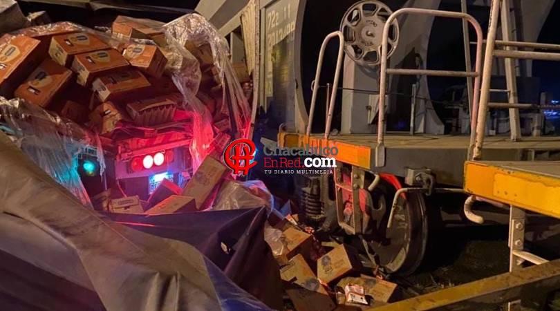 Accidente en las vías del ferrocarril