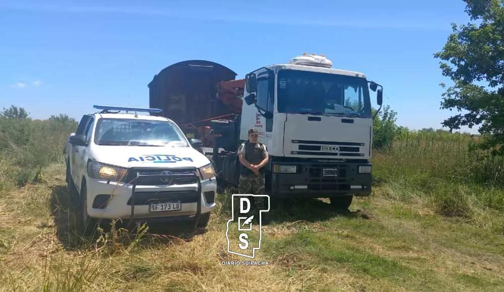 Quisieron robarse un vagón de tren