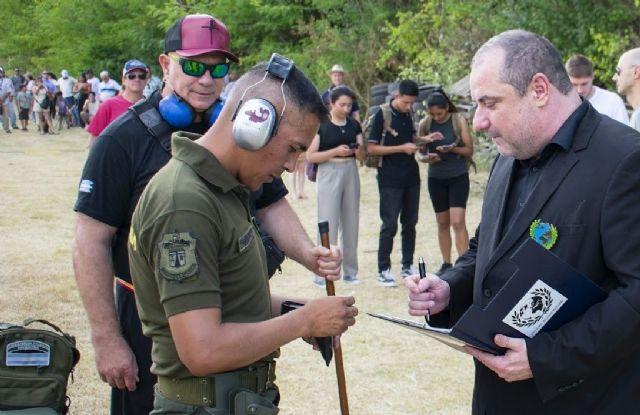Un gendarme estableció una nueva marca mundial en tiro deportivo