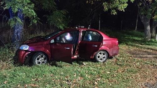 DESPISTE Y CHOQUE DE UN AUTO SIN LESIONADOS DE GRAVEDAD