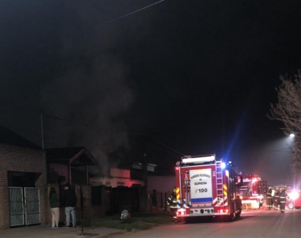Incendio en una vivienda