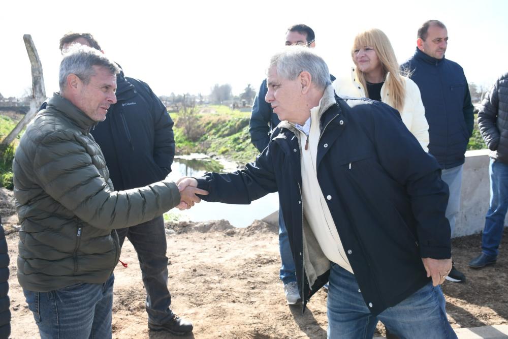 Se inauguró la reconstrucción del puente en avenida Lisandro de la Torre,  una arteria clave para nuestra ciudad