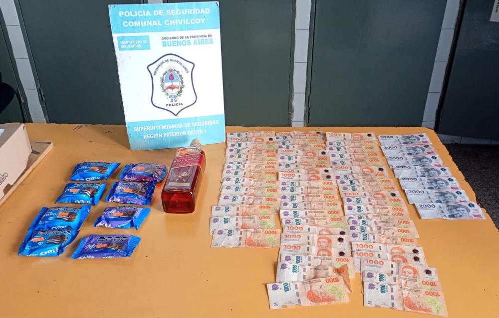 Lo detienen por robo en un comercio