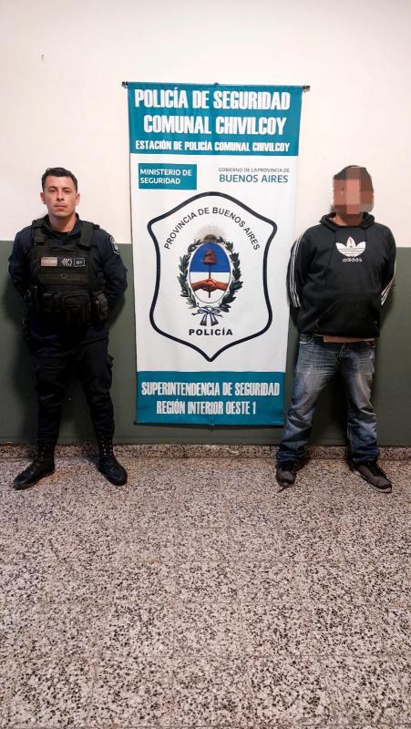 FUE DETENIDO GRACIAS AL RÁPIDO ACCIONAR POLICIAL