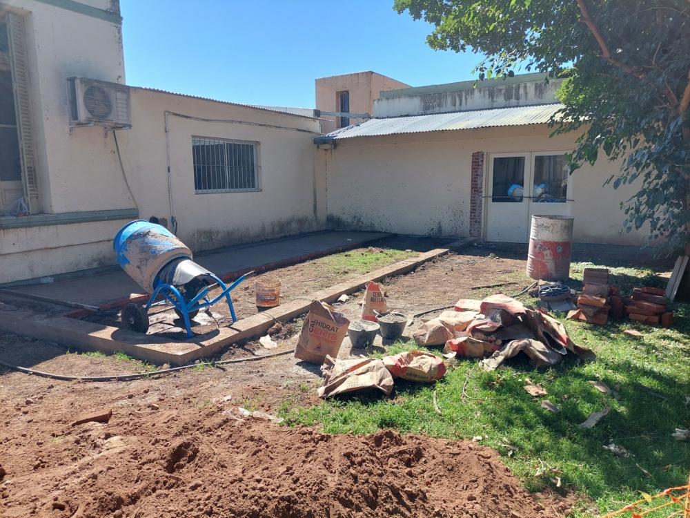 Se continúa el plan de obras de remodelación y modernización en el Hospital Municipal