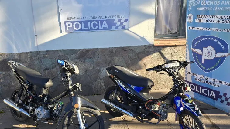 Secuestran dos motos por maniobras peligrosas