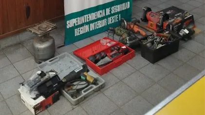 Recuperaron elementos robados de un galpón en Moquehuá
