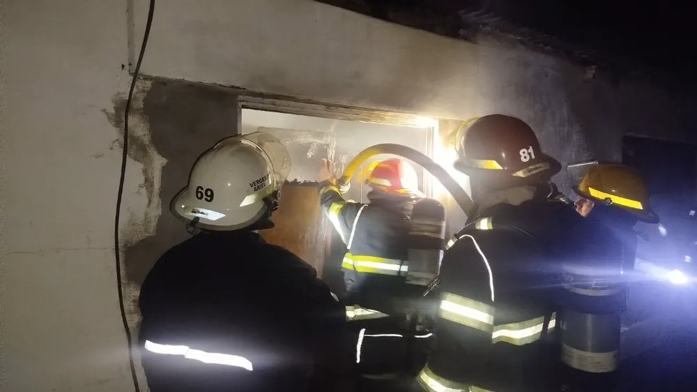 Incendio en una vivienda